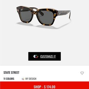 STATE STREET RayBan Sunglasses
